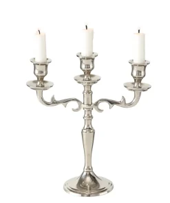 3 armet lysestage til bord - 26cm / Varas
