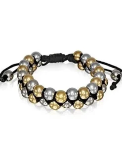 Armbånd med Stålkugler