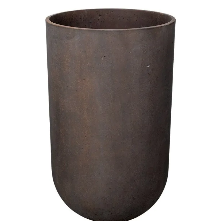 Brun antik krukke i Limestone look