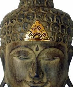Buddha masker i træ