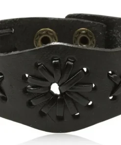 Celtic læderarmbånd
