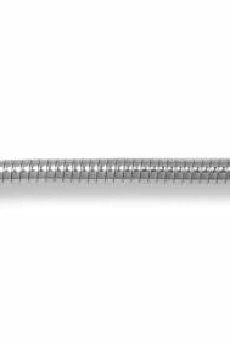 Choker halskæde i rustfri stål / 3mm / 40+45+50cm