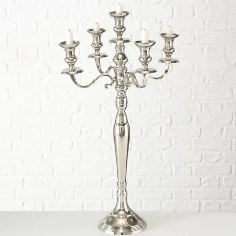 78cm - 5 armet kandelaber lysestage - victoria
