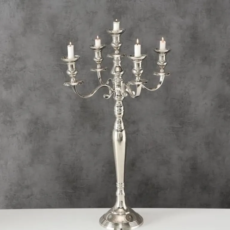 78cm - 5 armet kandelaber lysestage - victoria