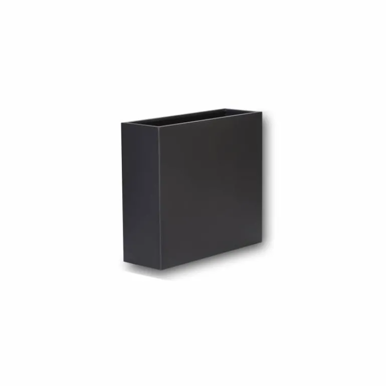80cm høj plantekasse i aluminium / Antrazit - op til 300cm