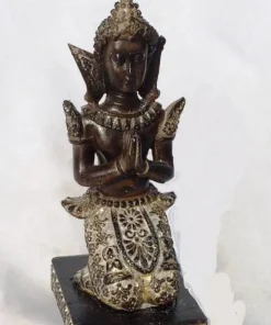 10cm Knælende Thai Buddha
