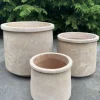 Ø.30+Ø.40+Ø.50cm Terracotta krukker i sæt