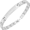 21cm Trend armbånd i stål til Herre - 6mm