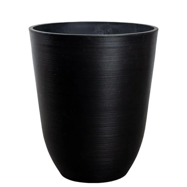 ECO plantepotter - H.56xØ.49cm - sort + grå + sand