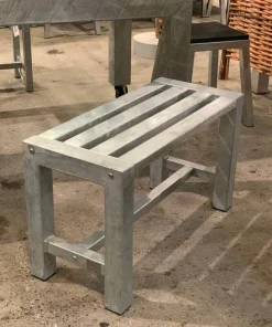 Galvaniseret bænk / udendørs havebænk