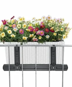 Gelændersikring - støttebeslag til altankasser / blomsterkasser