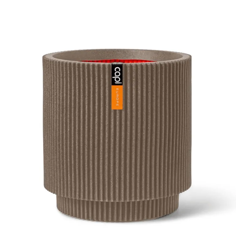 Groove Krukke Med lodrette ribber - Sort eller Antrazit eller Taupe- Livstidsgaranti - 4 farver
