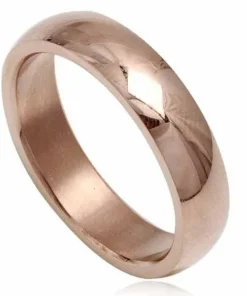 Gylden Stålfingerring 7mm / m/k