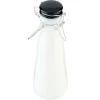 Hvid flaske i glas med sort patentprop - 0,5L - 24stk Afhentning