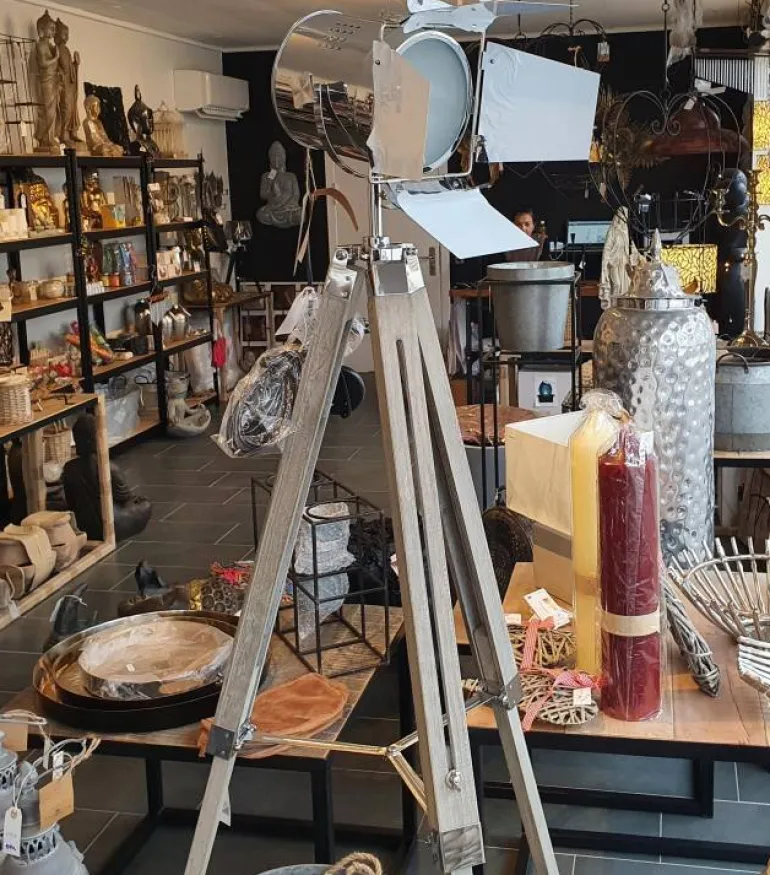 Industri look Gulvlampe 3 ben - Tripod