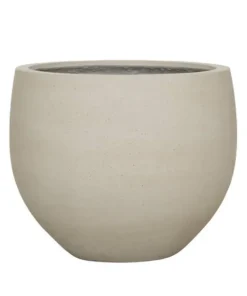Kæmpe indendørs krukke Ø.88cm i sand/beige Ficonstone