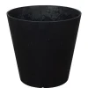 Konisk rund Krukke / Plantepotte i recycle gummi
