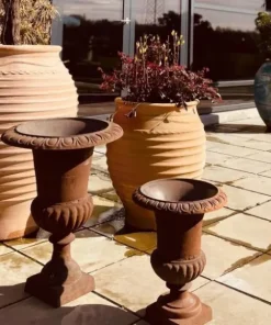 Korfu Krukke i Græsk Terracotta - 4 størrelser