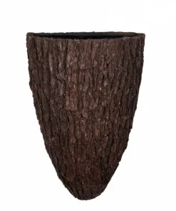 Krukke / Plantepotte til væg med Mango Bark - 2 størrelser