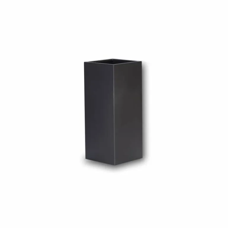 Krukker i aluminium / Antrazit - H.40 + H.60 + H.80 + H.100cm