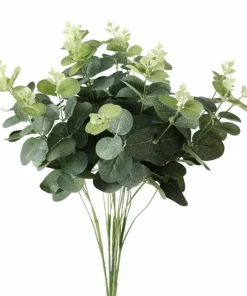 Kunstig Eucalyptus buket / stick 50x50cm