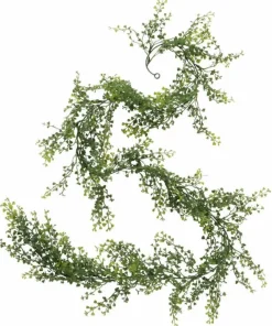 Kunstig Plante guirlande - Ranke med små grønne blade - 170cm