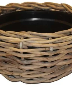 Lav rund Pilekrukke med fast indsats (Drypot) - Ø.56cm