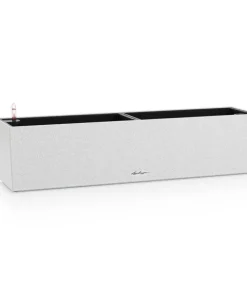 Lechuza blomsterkasse / altankasse Stone / selvvanding - 4 farver