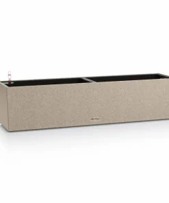 Lechuza blomsterkasse / altankasse Stone / selvvanding - 4 farver
