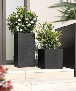 Lechuza Canto Slatestone skifer look Lav - 30x30 + 40x40 - Grafit eller Grå