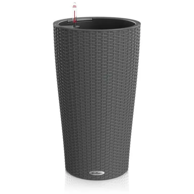 Lechuza Cilindro Cottage / Polyrattan - Selvvanding - 6 farver - 56cm