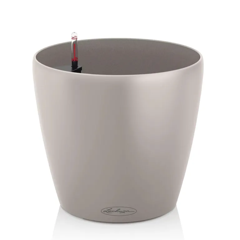 Lechuza Classico COLOR krukker med selvvanding - Ø.60cm + Ø.70cm - M/U Hjul