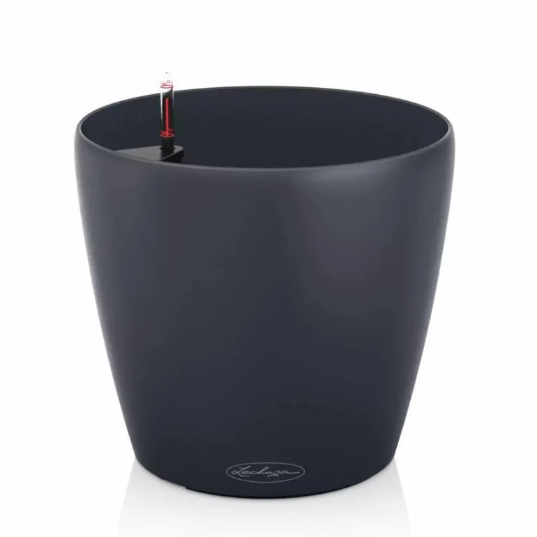 Lechuza Classico COLOR krukker med selvvanding - Ø.60cm + Ø.70cm - M/U Hjul