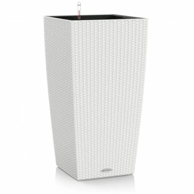 Lechuza Cubico Cottage / Polyrattan - grafit-hvid-sand-grå-antrazit-mokka - H.56 + H.75