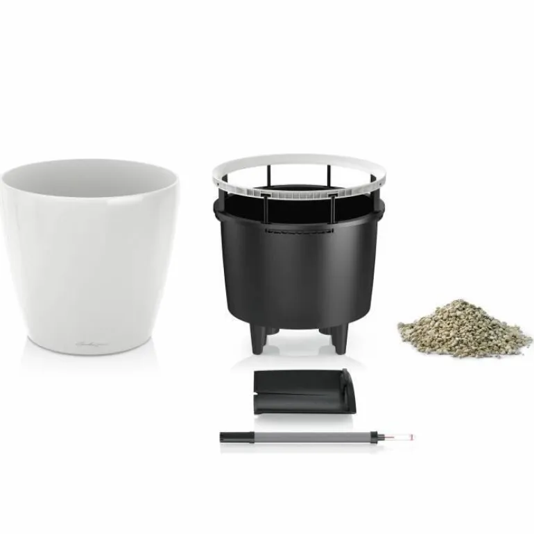 Lechuza plantepotter med indsats og selvvanding - Ø.28cm eller Ø.35cm - 6 farver