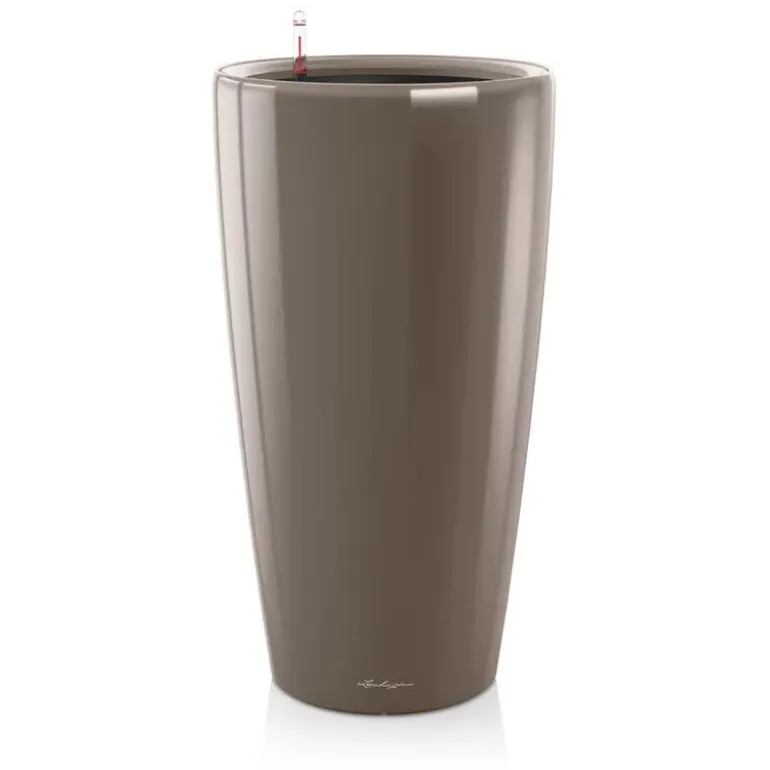 Lechuza Rondo premium krukke H.56 + H.75 - 5 farver / Selvvanding