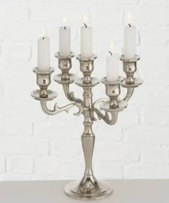 Lille 5 armet lysestage / bordlysestage 26cm / Varas