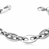 Link stålarmbånd med springlås - M/K - 19cm