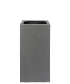 Mat krukke i sort eller grå fiberstone glasfiber - H.60cm + H.80cm + H.100cm