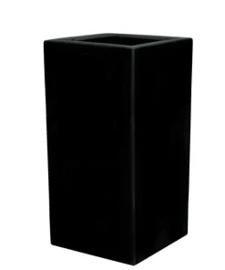 Mat krukke i sort eller grå fiberstone glasfiber - H.60cm + H.80cm + H.100cm