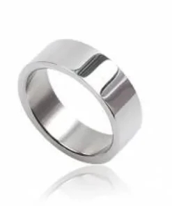 8mm Stålfingerring til Mænd