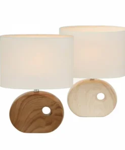 Oakville bordlampe / vindueslampe med smal aflang skærm H.30cm