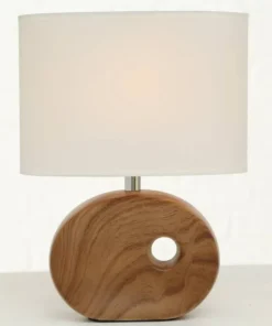 Oakville bordlampe / vindueslampe med smal aflang skærm H.30cm