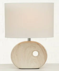 Oakville bordlampe / vindueslampe med smal aflang skærm H.30cm
