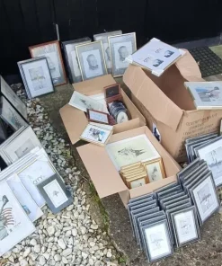 Parti fotorammer sælges samlet - Billigt - AFHENTNING