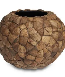 Rund krukke / bowl med coconut - 3 str.