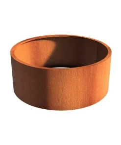 Runde højbede i cortenstål - Op til Ø.200cm - UDEN BUND