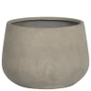 Sand / Beige plantepotte H.15xØ.22cm