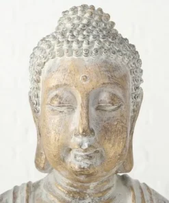 Siddende Buddha Gold Antique - 67cm