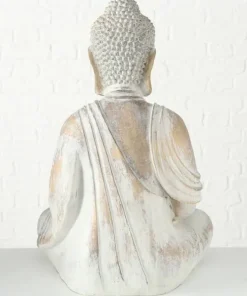Siddende Buddha Gold Antique - 67cm